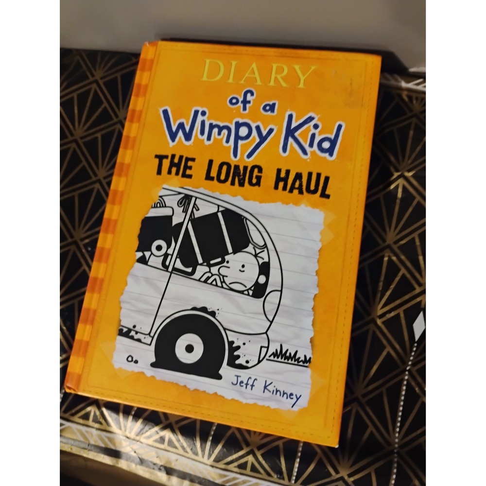 Diary of a Wimpy Kid The Long Haul Book 9 Hardcover Jeff Kinney Humor Fiction